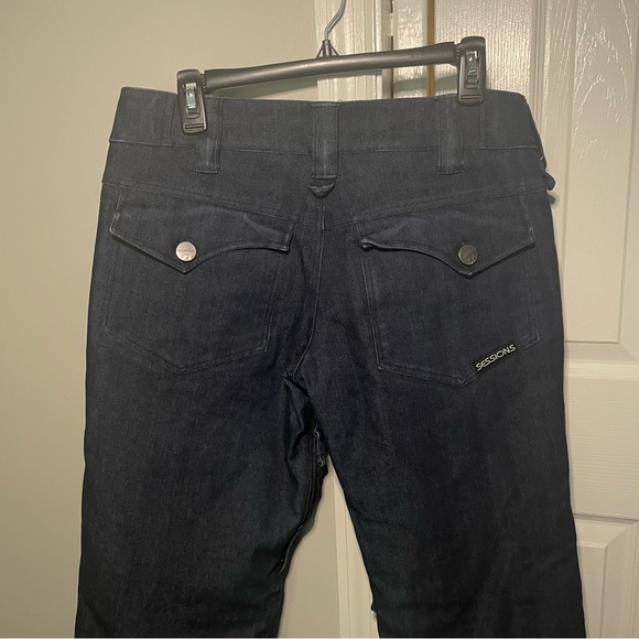 Sessions Recco denim snowboard pants size M - Picture 4 of 11
